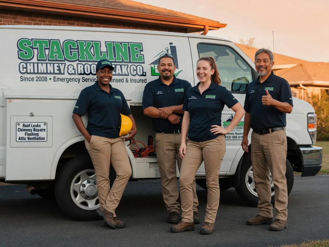 Chimney flashing repair company in Du Pont, GA